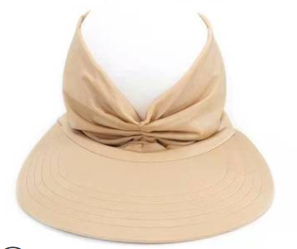 Cross-Border New Anti-Ultraviolet Sun Visor Outdoor Fashion Trend Empty Top Hat European And American Style Creative Big Brim Hat