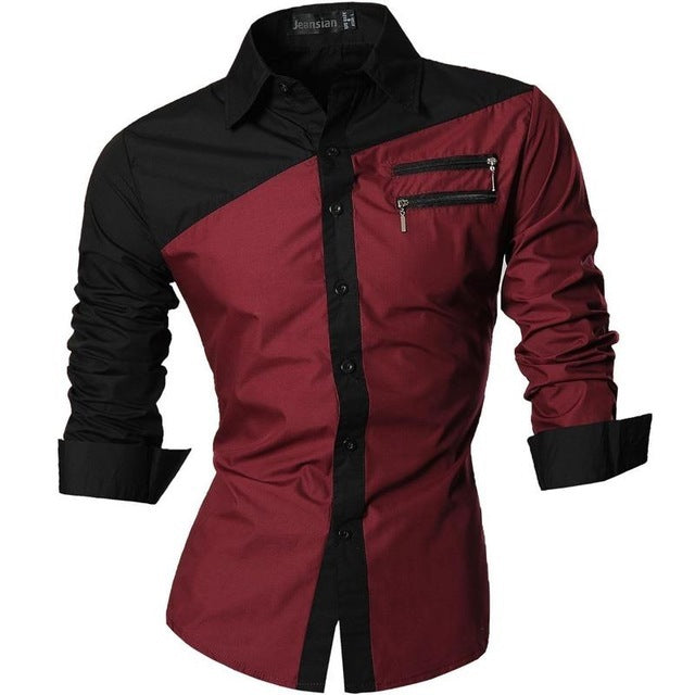 Formal Shirts For Men Red Dress Shirt