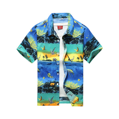 Hawaiian print shirt