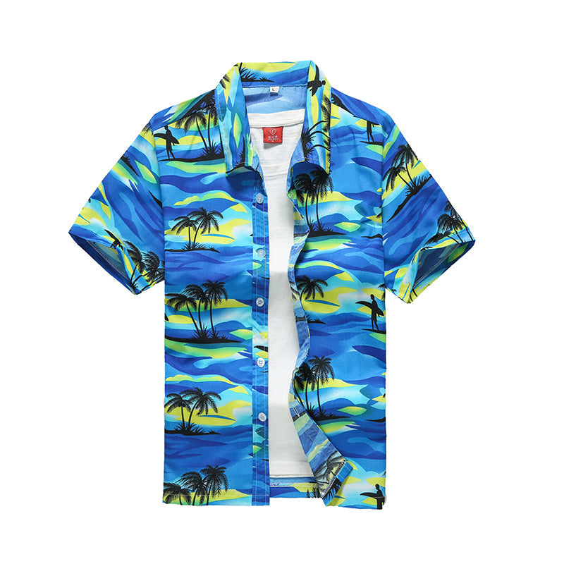 Hawaiian print shirt