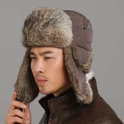 Men And Women Rabbit Fur Hat