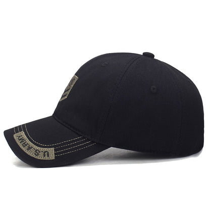 Embroidered US baseball cap