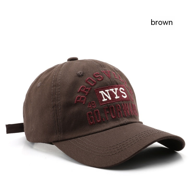 Men's And Women's Outdoor Fashion Letter Embroidery Baseball Hat