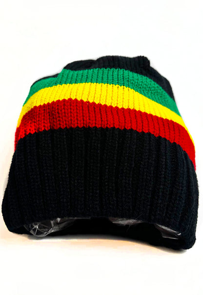 Reggae Winter Woolen Hat Knitted Together