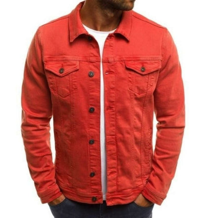 Mens Casual Dual Pocket Jacket