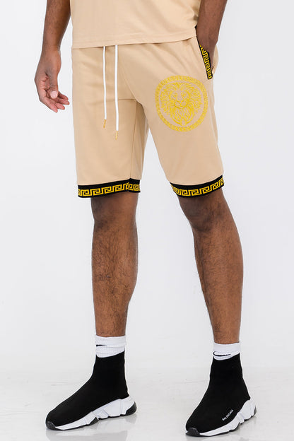 Lion Head Shorts