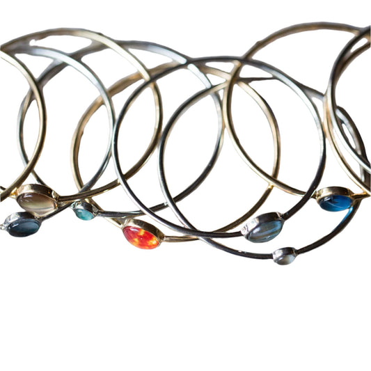 Solar System Stacked Bangle Set