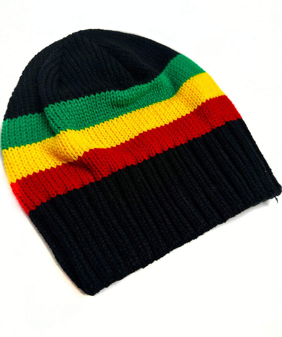 Reggae Winter Woolen Hat Knitted Together