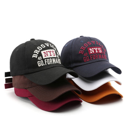 Men's And Women's Outdoor Fashion Letter Embroidery Baseball Hat