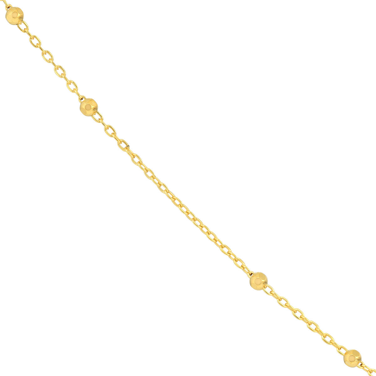 Gold Saturn Necklace