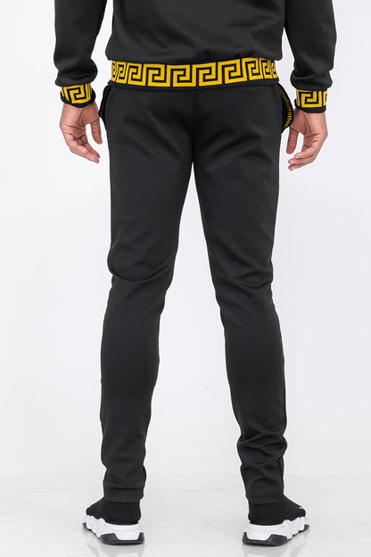 Lion Head Embroidery Status Track Pant