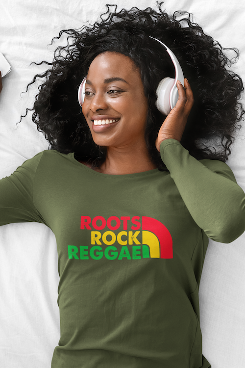 Roots Rock Reggae Long Sleeve T-shirt – SILSIN