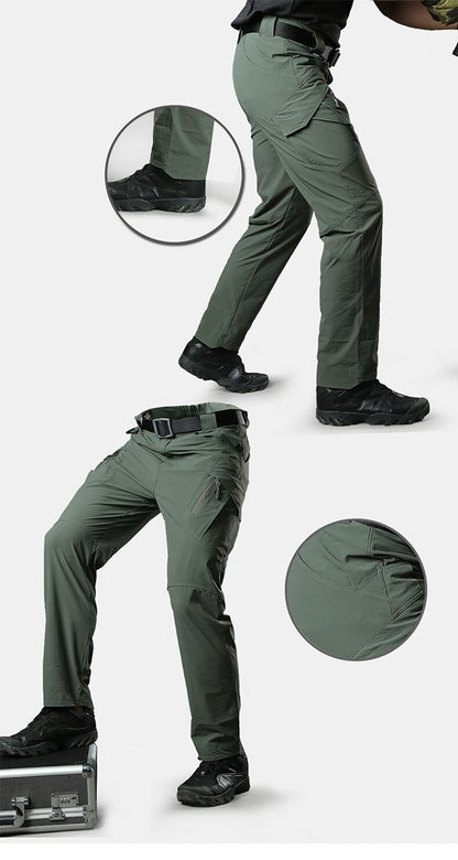 Tactical Pants Men Summer Quick Dry Multi-pockets Military Pants