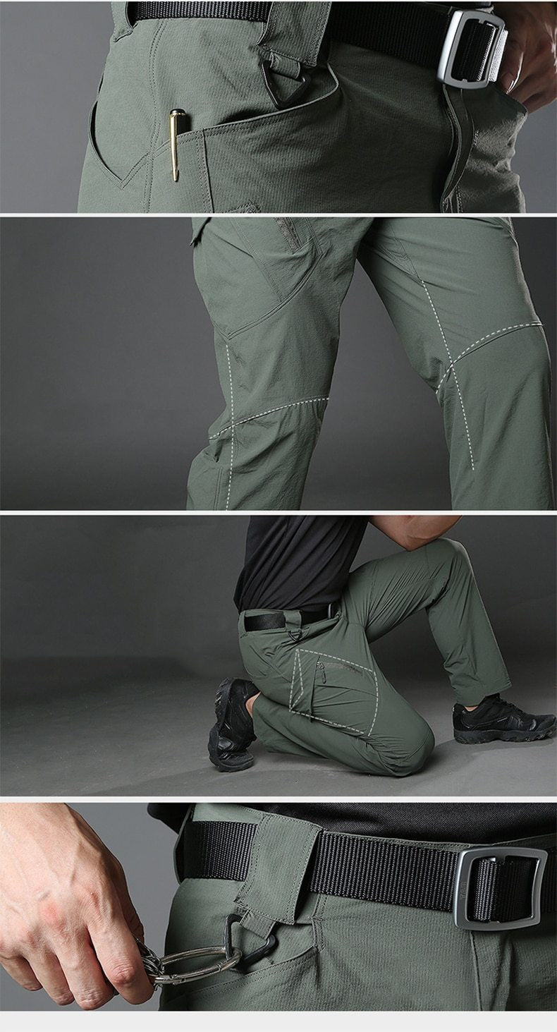 Tactical Pants Men Summer Quick Dry Multi-pockets Military Pants